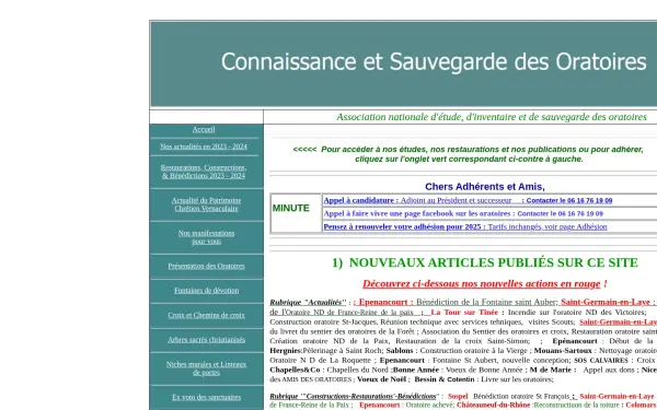 les-oratoires.asso.fr