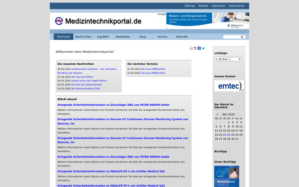www.medizintechnikportal.de