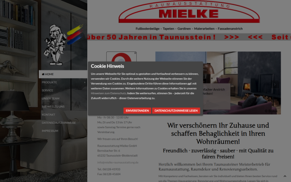 mielke-raumausstattung.de