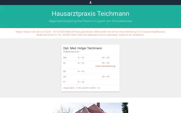 www.hausarztpraxis-teichmann.de