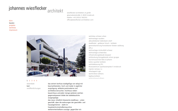 wiesflecker-architekten.com