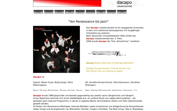 dacapo-vokalensemble.de