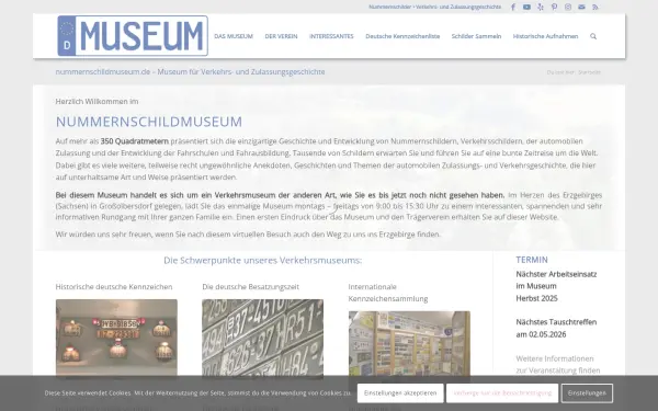 nummernschildmuseum.de
