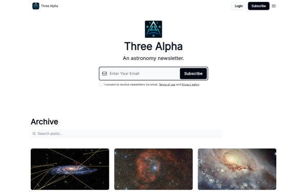 three-alpha.space