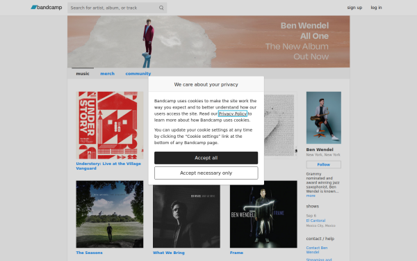 benwendel.bandcamp.com