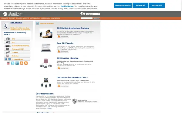 matrikonopc.de