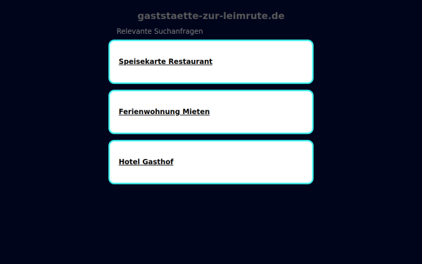 gaststaette-zur-leimrute.de