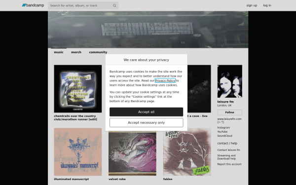 leisurefm.bandcamp.com