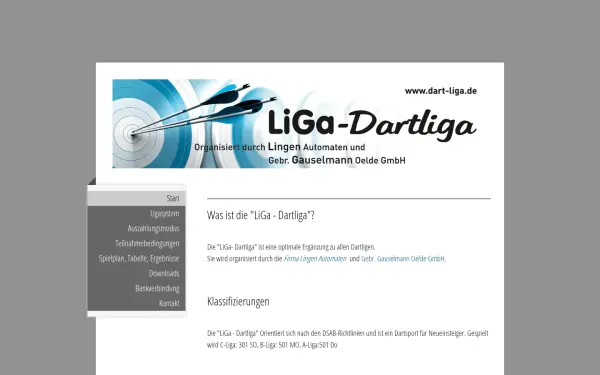www.dart-liga.de