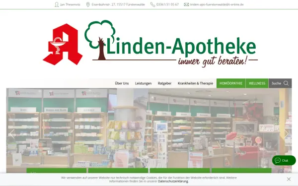 www.linden-apotheke-fuerstenwalde.de