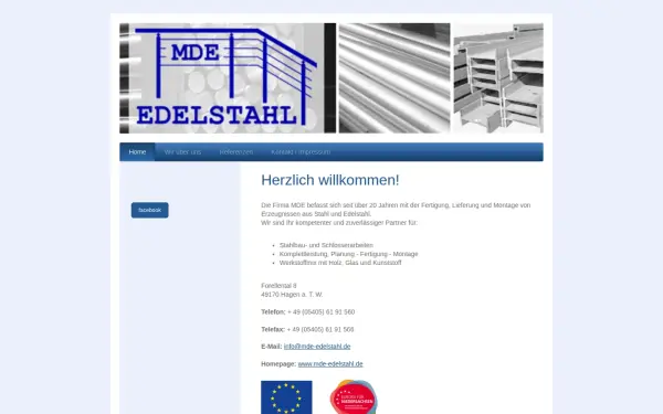 www.mde-edelstahl.de