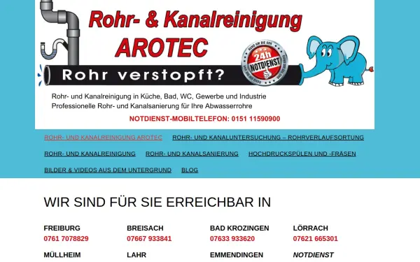 arotec-rohrreinigung.de