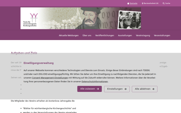 www.verein.wuerttembergische-kirchengeschichte.de