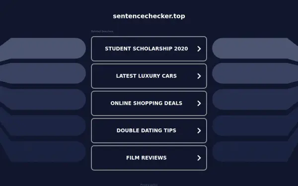 sentencechecker.top