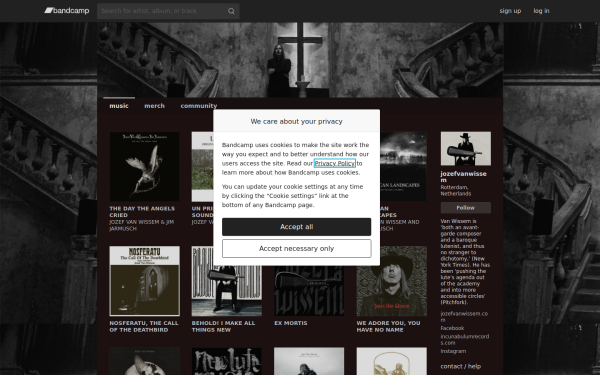 jozefvanwissem.bandcamp.com