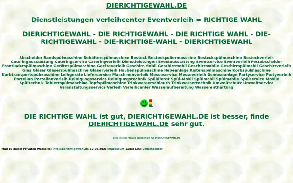 dierichtigewahl.de