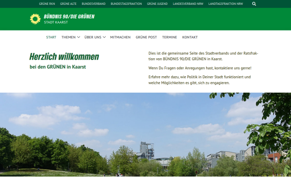 www.gruenekaarst.de