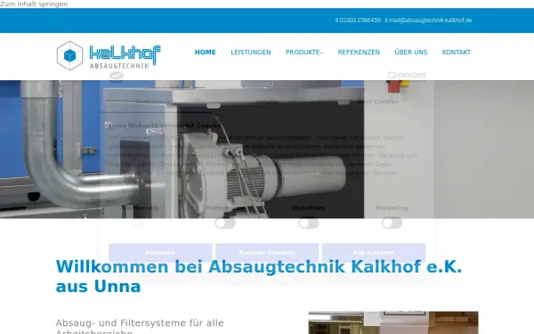 www.absaugtechnik-kalkhof.de