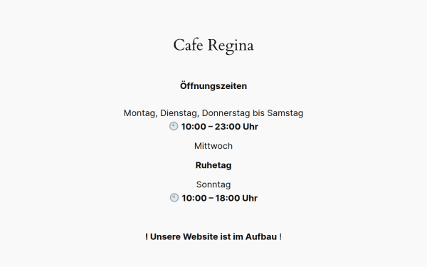 caferegina.de