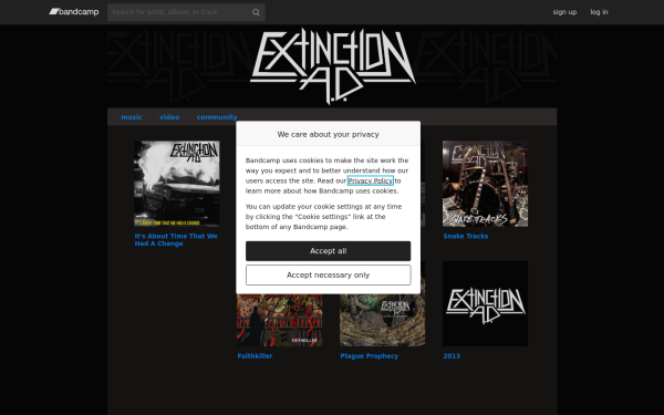 extinctionad.bandcamp.com