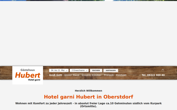 www.gaestehaus-hubert.de