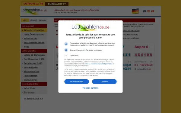 www.lottozahlende.de