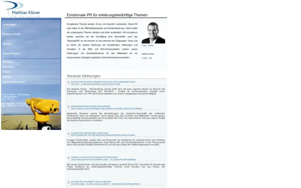 www.kluever-pr.de