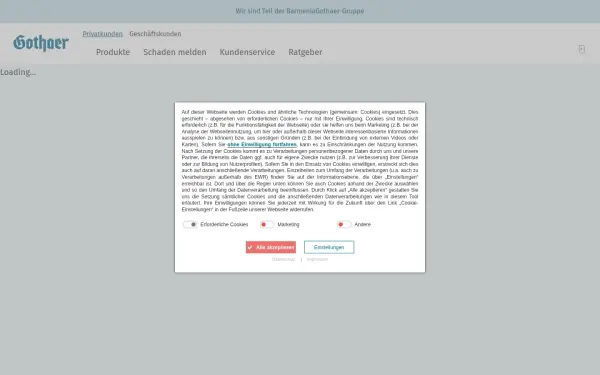 versicherung.gothaer.de