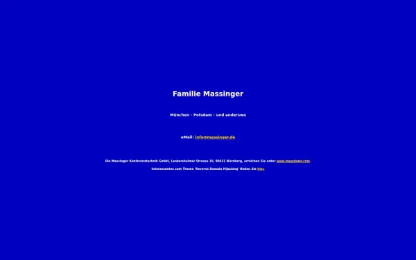 massinger.de