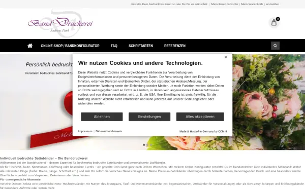banddruckerei.de
