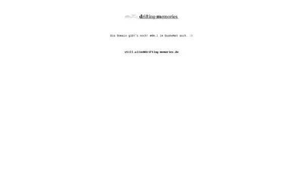 www.drifting-memories.de