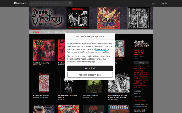 doomedtoobscurityrecords.bandcamp.com