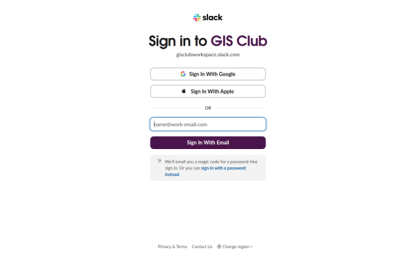 gisclubworkspace.slack.com