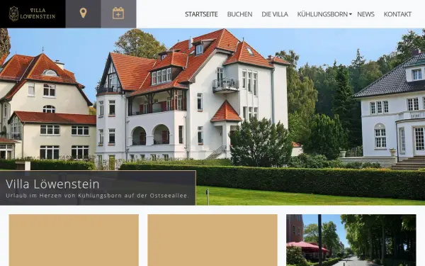 www.loewenstein-villa.de