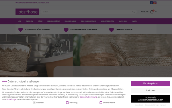www.latzundhose.de