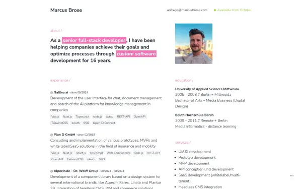 marcusbrose.com