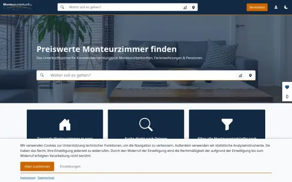 www.monteurunterkunft.de