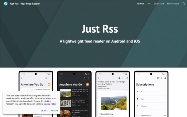 app.justrssreader.com