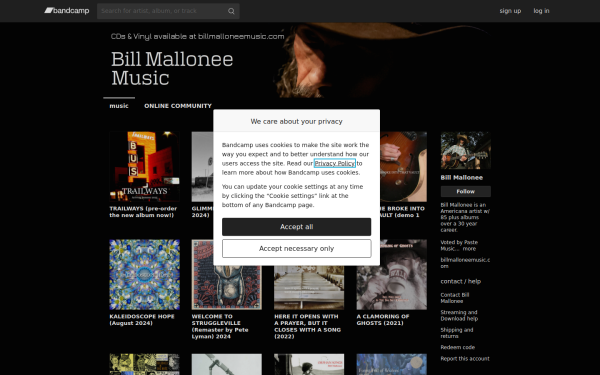 billmalloneemusic.bandcamp.com