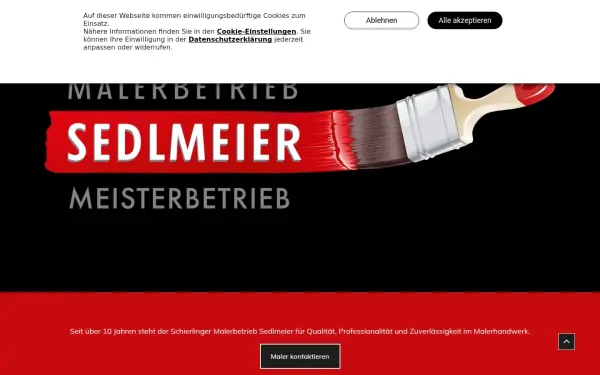 www.malerbetrieb-sedlmeier.de