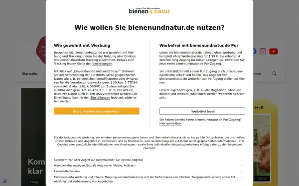 www.bienenundnatur.de
