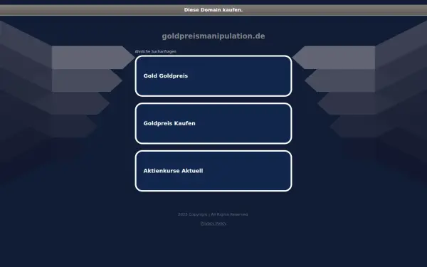 goldpreismanipulation.de