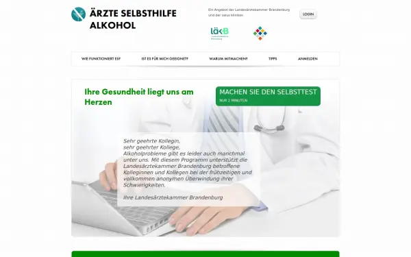 www.aerzteselbsthilfealkohol.de