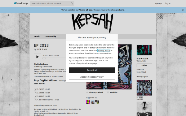 kepsah.bandcamp.com