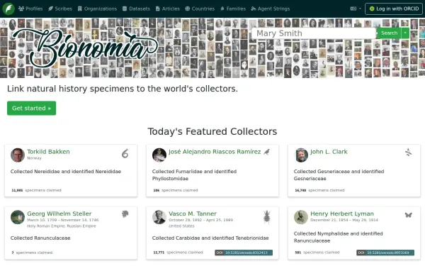 bionomia.net