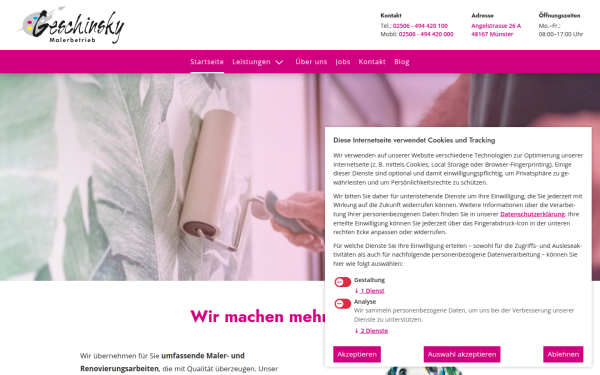 www.malerfachbetrieb-geschinsky.de