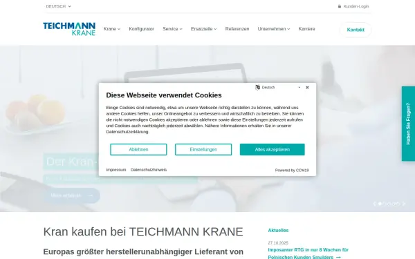 www.teichmann-krane.de