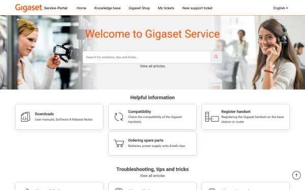 service.gigaset.com