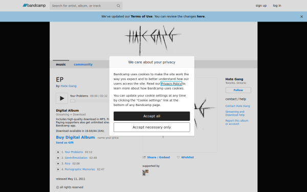 hateganghategang.bandcamp.com