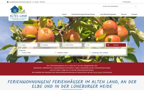 www.altesland-ferienwohnungen.de